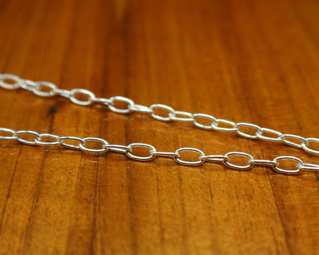 Handcrafted Silver Plated Beaded Pendant Necklace with Cable Chain, 24"